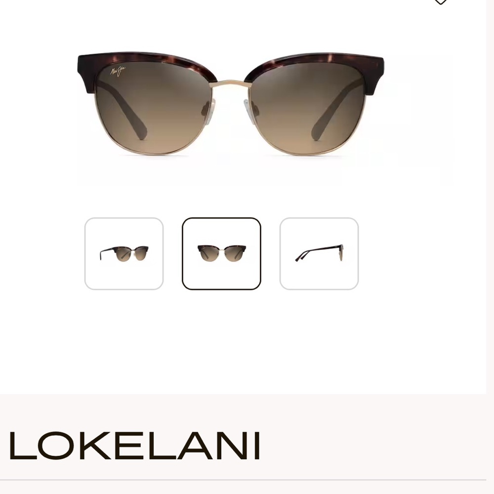 Maui Jim Lokelani Polarized Cat-Eye Sunglasses